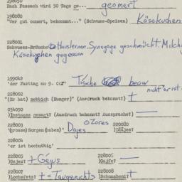 Western questionnaire, answ...