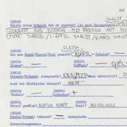 Western questionnaire, answ...