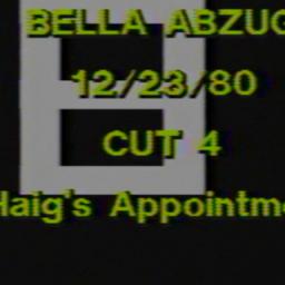 Tape #68 Bella Abzug