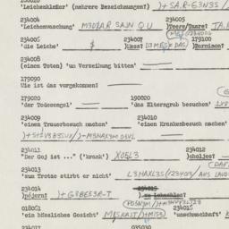 Western questionnaire, answ...