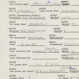 Western questionnaire, answ...
