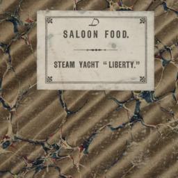 Saloon Food Account Book: S...