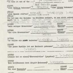 Western questionnaire, answ...
