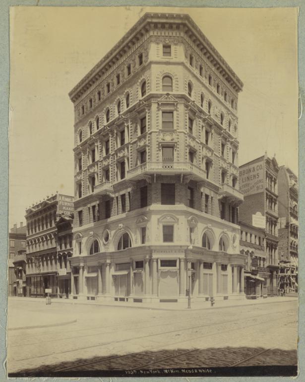 Warren Bldg. N. W. cor. B'dway & 20th St. - New York. McKim, Mead & White
