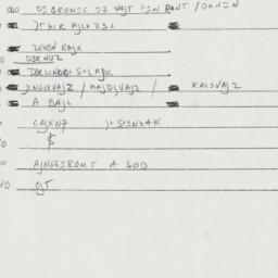 Western questionnaire, answ...
