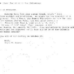 Correspondence, 2005-08-24....