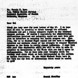 Letter from Samuel A. Stouf...