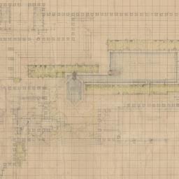 First floor plan, cross sec...