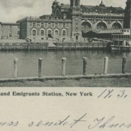Ellis Island Emigrants Stat...