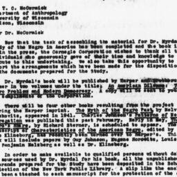 Letter from Frederick P. Ke...