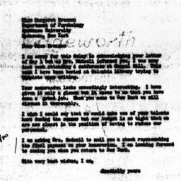 Letter from Guy B. Johnson ...