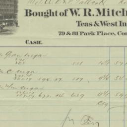 W.R. Mitchell & Co. Bil...