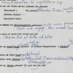 Western questionnaire, answ...