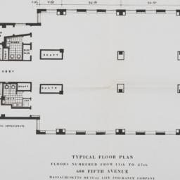 600 Fifth Avenue, Typical F...
