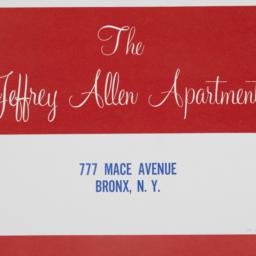 The Jeffrey Allen Apartment...