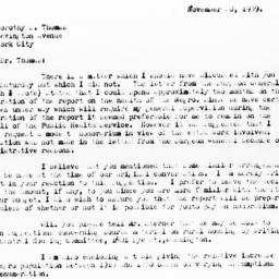 Letter from Harold F. Dorn ...