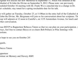 Announcements, 2012-10-23. ...