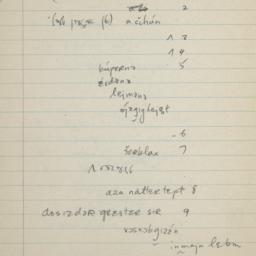 Eastern questionnaire, blue...