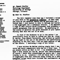 Letter from Horace R. Cayto...