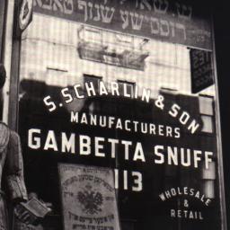 New York, 1938 Snuff Shop, ...