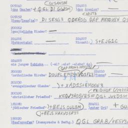 Western questionnaire, answ...