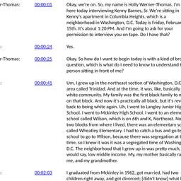 Oral history interview with...