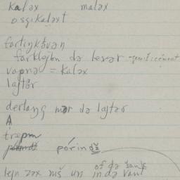 Eastern questionnaire, blue...