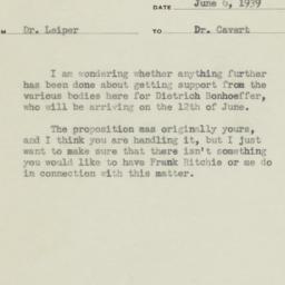 Memorandum from Henry Smith...