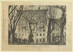 Apartment House, corner Beacon and Charles Streets, Boston, Mass. McKim, Mead & White, Architects