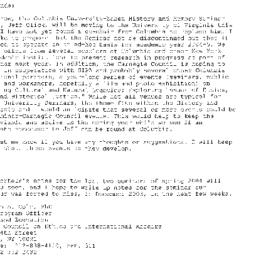 Correspondence, 2005-05-05....