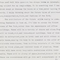 New York's Future as I ...