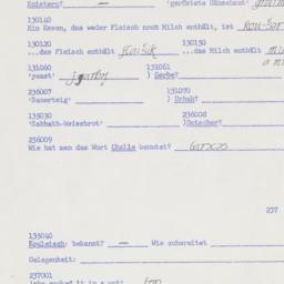 Western questionnaire, answ...