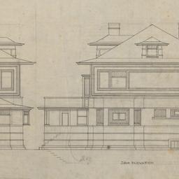 Front, side elevations