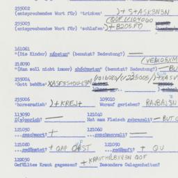 Western questionnaire, answ...