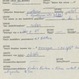 Western questionnaire, answ...