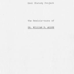 Reminiscences of William Ha...
