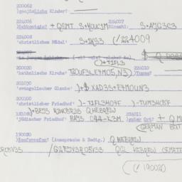 Western questionnaire, answ...