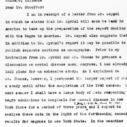 Letter from Benjamin Malzbe...