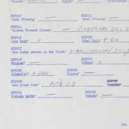 Western questionnaire, answ...