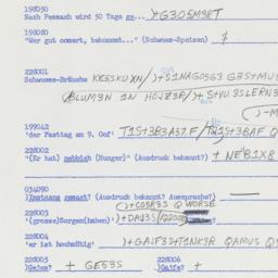 Western questionnaire, answ...