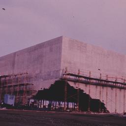 Construction view, exterior...