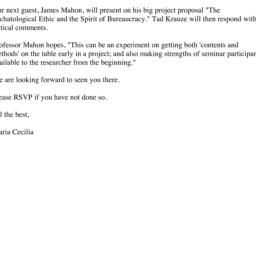 Announcements, 2013-02-13. ...