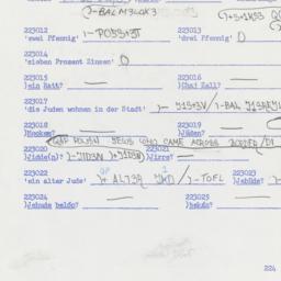 Western questionnaire, answ...