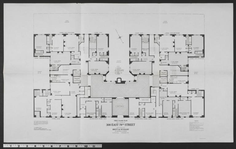 308 E 79 Street First Floor Plan Dlc Catalog