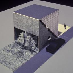Model, aerial view.