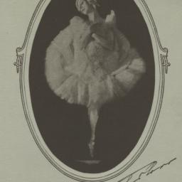 Souvenir program of Anna Pa...