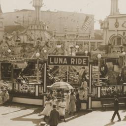 Luna Park: Facing Luna Ride...