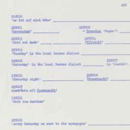 Western questionnaire, answ...