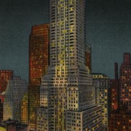 Chrysler Building at Night,...