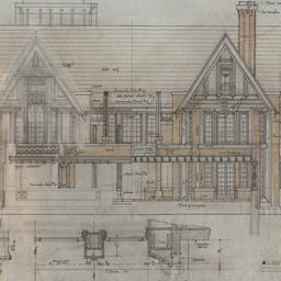 Working drawing #1: Front e...